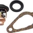 18-43175 Thermostat Repair Service Kit for Mercury Marine 4 Stroke 8-30 HP Carb EFI Outboard Motors replaces 855676002 8M0119207 8M0139434 855676005