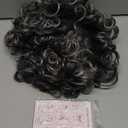 MOONSHOW Short Curly Wigs for Black Women - Synthetic Afro Wig - Pixie Cut with Bangs - Glueless - Modern Style