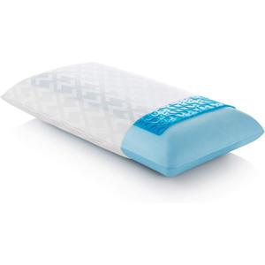 Z Gel-Infused Dough Memory Foam + Z Gel Pillow - Removable Tencel Cover - Queen - High Loft