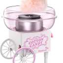 Cotton Candy Machine, Mini Cotton Candy Maker Machine for Kids with Sugar Scoop, Easy & Safe to Use, Purple Vintage Portable Candy Floss Maker for Birthday, Home, Party Gatherings, Christmas Gift