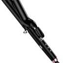 Farery 1.5 inch Curling Iron For Long Hair, Lightweight Long Barrel Curling Iron 1 1/2 Inch, Ceramic Curling Wand Infused Argan Oil & Keratin for Bouncy Curls, 9 Temp Digital Display & Lock Key, Glove