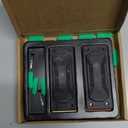 Gun Magnet Mount, 55 lb Rating,Magnetic Gun Holster| Rubber Coated Gun Holder for Handgun, Shotgun, Rifles, Revolvers| Beside Holster, Using in Cars, Trucks, Wall, Desk (Black)