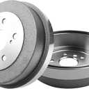 Rear Left & Right Disc Brake Drums Set Compatible with Camry 2002-2006