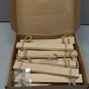 Wood Ladder Design Climbing Plants Trellis, Strong Natural Garden Trellis for Climbing, Easy to Install, Reliable Support for Vines & Climbers, Climbing PlantsOutdoors,Indoor Potted Plants