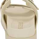 Guess Women's FABULON Sandal, Ivory 150, 7