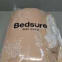 Bedsure Full Comforter Set - Dusty Rose Bed Set, 3 Pieces Cute Floral Bedding, 1 Soft Reversible Botanical Flowers Comforter and 2 Pillow Shams