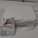 Cosybay California King Size Feather Down Fiber Comforter Ultra Fluffy Duvet Insert, All Season White Cotton Cover Luxury Hotel Bed Comforter with Corner Tabs, 104x96 Inch