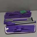 Microfiber Mops for Floor Cleaning - BPAWA Flat Floor Mop with 4 Reusable Washable Pads fit for Swiffer Powermop Kitchen Wet Dry Dust Mop for Hardwood Laminate Wood Tile Ceramic Vinyl Wall Floors