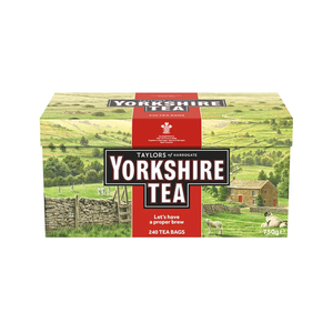 Taylors of Harrogate Yorkshire Red, 240 Teabags, Best By: 09/2026