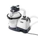 INTEX SX1500 Krystal Clear Sand Filter Pump for Above Ground Pools: 1500 GPH Pump Flow Rate – Improved Circulation and Filtration – Easy Installation