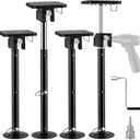 Kohree RV Slide Out Support Jacks with Flat Top, 4PCS Up to 20,000lbs, Adjustable Slide Out Jack from 20"-49" by Power Drill or Hand Crank Handle for Camper Trailer 5th Wheel and Class A RV Slide Outs