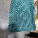 JUSPURBET Dark Green Lumbar Soft Corduroy Throw Pillow Covers 12x20 inch Set of 2 with Invisible Zipper for Sofa Couch Bed Christmas Decorative Boho Solid Rectangle Striped Cushion Covers