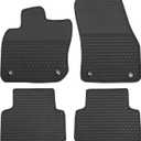 Car Floor Mats Custom Fit for Volkswagen Tiguan 2026 2025 Odorless Washable Heavy Duty Rubber (All Weather) Floor Liners