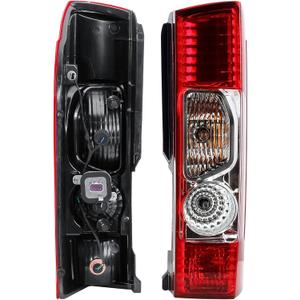 LONGLING Passenger Right Side Tail Rear Lamp Light Without Circuit Fit Ram Promaster 1500, 2500, 3500 from 2015-2022