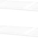2pcs Clear Medicine Shelves, 13x3in/33x7.6cm Acrylic Wall Mount Medicine Cabinet Replacement Shelf Board for Bathroom Kitchen Living Room Organizer