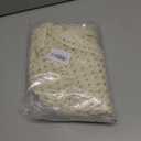 Crochet Beach Bag Summer Knit Crossbody Bags for Women Vacation Purse Mesh Woven Shoulder Bag