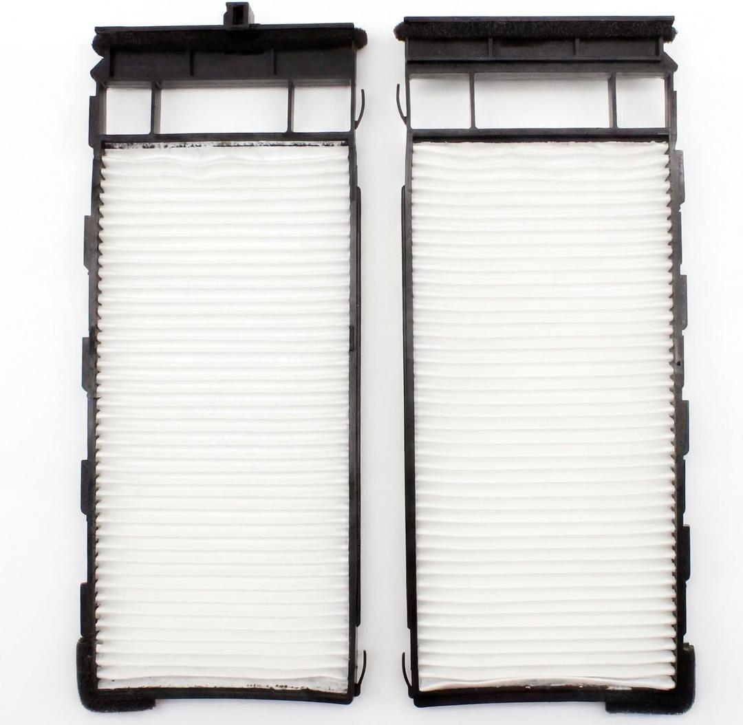 Cabin Air Filter 2 PCS CF11180 Compatible with Nissan Frontier 1998-2004 Xterra 2000-2004 Replaces CF11180 27275-2W625 999M1VP002 999M1VP003 PC4856 C16110