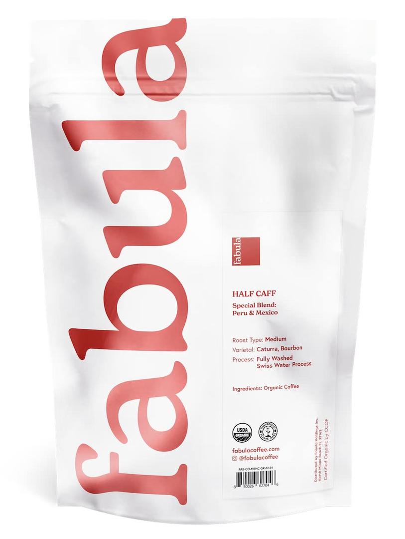 Fabula Organic Coffee Freshly Grounded - Medium, Best Before: 08/17/27
