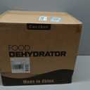 Cercker Food-Dehydrator Machine 8 Stainless Steel Trays, 500W Jerky Dehydrator for Meat, 190F Mushroom Dryer, 24H Timer Fruits Dryer for Herbs, Veggies, Yogurt & Dog Treats