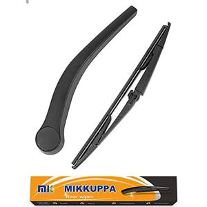 Rear Wiper Arm Blade, Compatible with 2004-2009 Dodge Durango, 2007-2009 Chrysler Aspen - MIKKUPPA Back Windshield Wiper Assembly Replacement - All Season Natural Rubber Cleaning Window