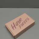 Rich Choices 100% Real Human Hair Topper with Bangs - Real Remy Hair Topper for Women Thinning on Top, 5.1x2.7 Inch Clip In Silk Base Hair Piece 6 Inch #4P27 Medium Brown Highlight Dark Blonde