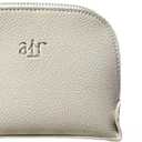 2 x Small Makeup Bag For Purse - Elegant & Compact Cosmetic Pouch For On-The-Go Beauty - Travel Essentials (Gray)