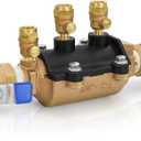 34-350 3/4" 350 Double Check Backflow Preventer,3/4 double check valve backflow preventer,Double Check Valve Assembly,Modular Design, Prevent Backpressure and Backsiphonage