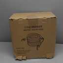 100FT Heated Water Hose for RV,Heavy Duty Heated Hose for Camper/Garden/Farm, 1/2" Inner Diameter,Temperatures Down to -40F, Prevent Freezing