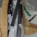 PC Stand Computer Tower Stand 2-Tier Metal CPU Holder with Locking Caster Wheels Suitable for Most PC (S,Black)