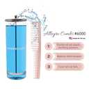 Allegro Combs 6000 Teasing Combs Lift Vent Hair Combs Space Tooth Wide Tooth Barber Stylist Curly Hair Parting 12 Pc. (Rose)