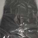 5 Pack 40-inch Suit Bag Garment Bag for Travel and Storage, Garment Bags for Hanging Clothes with Zipper and Visible Transparent Window, Black