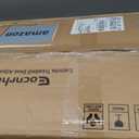 Eocnrhe Treadmill Desk, Mobile Small Standing Desk with Wheels for Walking Pad, Portable Table for Laptop, Rolling Table Adjustable Height, Bedside Table