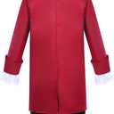 Gorkonpy Benjamin Franklin Costume Kids Boys Colonial Founding Father Ben Franklin Costume Kids, 6-8Y