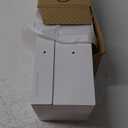 Modern Toilet Paper Holder with Storage Drawers - Toilet Paper and Wipes Holder for Bathroom - Aluminum TP Holder with Shelf and Drawers - Adhesive or Wall Screw Mounting - Withe/White Knobs