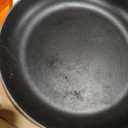 Le Creuset Enameled Cast Iron Alpine Wood Handle Fry Pan, 10.25", White