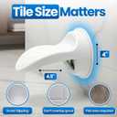 Safe-er-Grip Changing Lifestyles Shower Foot Rest, Non Slip Suction Cup Foot Rest Shower Shaving Leg Assist, Foot Stand for Shower, White, 1 Count (Pack of 1)