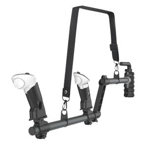 IMAYCC VR Gun Stock for Meta Quest 3/Quest 3S, Compatible with Gun Stock for Quest 2 Controller Grips for Enhance Stability and Control Magnetic Stock Rifle Adapter