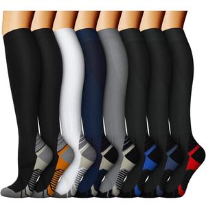 ACTINPUT Compression Socks for Women and Men,Knee High Support Socks for Nurses,Running,Travel S/M