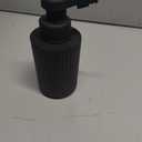 Automatic Soap Dispenser Liquid Touchless: 9oz Black Plastic - Rechargeable Electric Smart Auto Hand Soap Dispenser - Dish Bathroom Kitchen