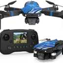 Drone with 4k Camera for Adults, Drone with LCD Screen 2.8 Inch, 32G SD Card, Professional Brushless Motor 270 Obstacle Avoidance, Foldable Remote Control Mini Quadcopter for Beginners