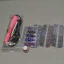 Hotfix Applicator Bedazzler Kit with Rhinestones 5200 Pcs, Hot Fix Bedazzling Kit Crystals Rhinestone Applicator Tool for Clothing, Clothes, Fabric, Shirt, Heat Pen Bedazzle Gems Setter Wand with Tips (Upgraded)