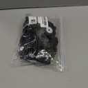 YAODHAOD Dog Shoes for Winter, Dog Boots & Paw Protectors, Fleece Warm Snow Booties for Puppy with Reflective Strip Anti-Slip Rubber Sole for Dogs, Size 7: 2.3"x1.9" (L*W),Black