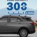 JOYTUTUS Roof Rack Cross Bars Compatible with Chevy Equinox & GMC Terrain