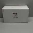 NOCCUR 200PCS Silver Plastic Plates Disposable for 100 Guests - Include 100 Dinner / 100 Dessert Plates Heavy Duty - Ideal for Party/Wedding/New Year