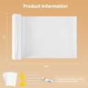 Cat Scratch Furniture Protector - Cat Scratch Deterrent Furniture Protectors for Sofa, Counters, Doors-Couch Corner Protectors for Cats (13" x 32FT)