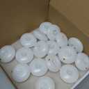 Homemory Flameless Led Floating Candles, 200 Hour White Battery Operate Waterproof Tealights for Cylinder Vases, Centerpieces at Wedding Decor, Party, Pool