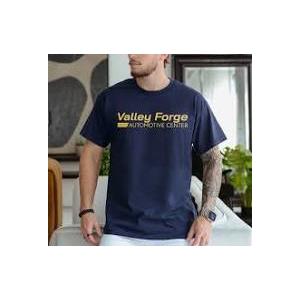 Funny Valley Forge Automotive TShirt, S, Navy Blue 