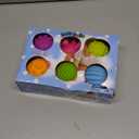 Baby Textured Multi Sensory Toys Massage Ball Gift Set BPA Free for Toddlers 1-3 Soft Balls Montessori Infant Baby Toys 6 to 12 Months 6 Pack