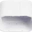 LyPrem PVC Line Cover Kit Parts Accessories for Ductless Mini Split (4" Coupling,White)