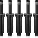 3 Pack Compatible with 1800 Series Pop up Sprinkler Heads 4 Inch Underground Spray Head, 0-360 Adjustable, Spray Radius 9-20 ft Irrigation Sprinkler for Lawn, Yard, Planter Bed, Garden